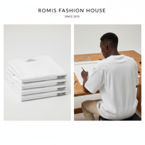 Crafted from 280GSM heavy-weight organic cotton jersey. This isn't a thin shirt; it has a structural drape that holds its shape.